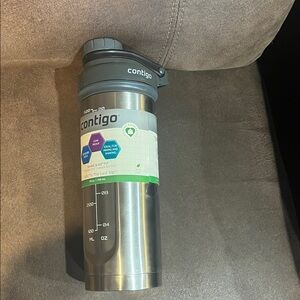 Contigo Silver and Gray Travel Mug